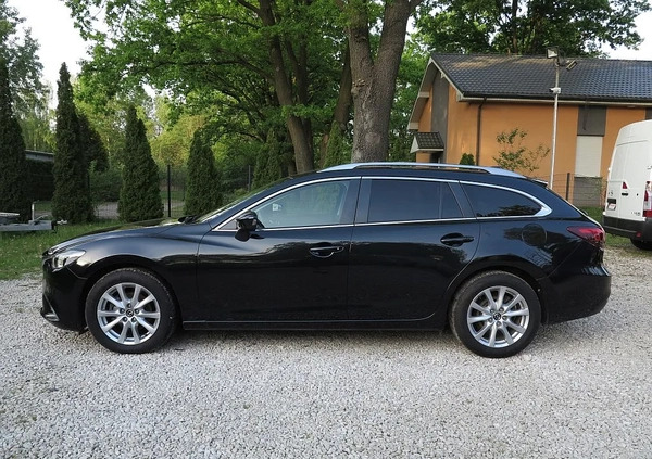 Mazda 6 cena 48800 przebieg: 234000, rok produkcji 2015 z Wieruszów małe 254